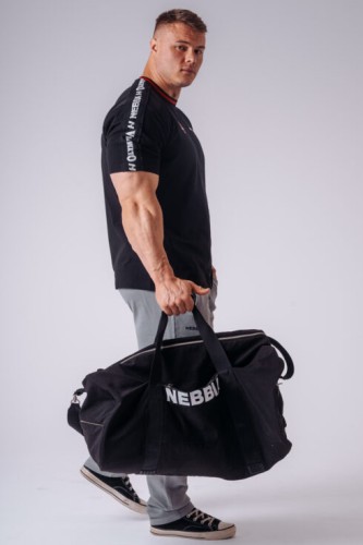 Футболка NEBBIA x Olympia Muscle Cover T-Shirt Black 942