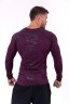 Чоловічий лонгслів Nebbia Hero Compression Shirt 146 Burgundy