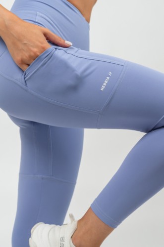 Легінси Nebbia High Waisted Leggings Leg Day Goals Light Purple 248