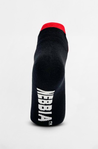 Носки NEBBIA “SMASH IT” ankle length socks Black 102