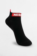 Носки NEBBIA “SMASH IT” ankle length socks Black 102