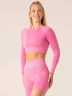 Топ Ryderwear Focus Seamless Long Sleeve Top - Hot Pink Marl
