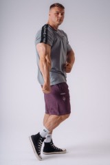Футболка NEBBIA x Olympia Muscle Cover T-Shirt Light Grey 942