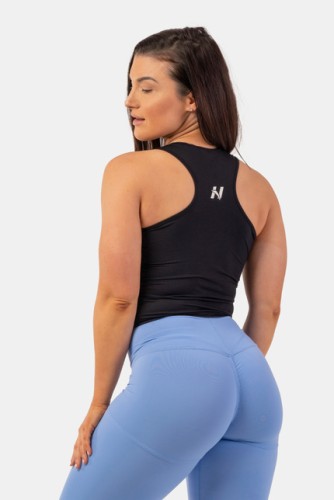 Майка Sporty Slim Fit Crop Tank Top 422 Black