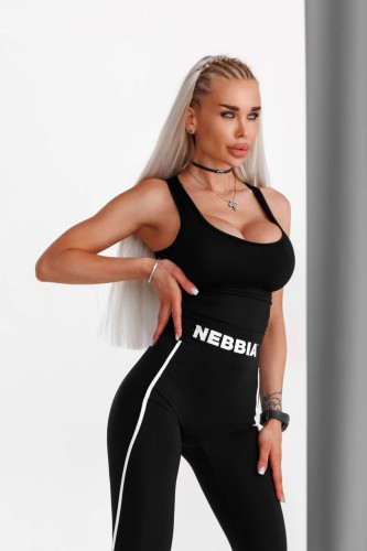 Майка Sporty Slim Fit Crop Tank Top 422 Black