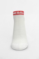 Носки NEBBIA “SMASH IT” ankle length socks White 102
