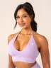 Топ Ryderwear Lift Rib Seamless Halter Sports Bra - Lavender