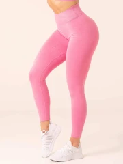 Леггинсы Ryderwear Focus Scrunch Seamless Leggings - Hot Pink Marl