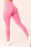 Леггинсы Ryderwear Focus Scrunch Seamless Leggings - Hot Pink Marl