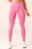 Леггинсы Ryderwear Focus Scrunch Seamless Leggings - Hot Pink Marl