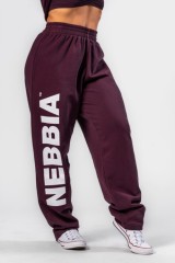 Штани Nebbia Loose-Fit Baggy Pants BOYFRIEND STYLE Dark Red 432