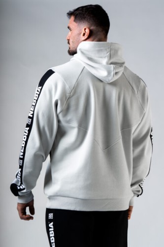 Худи мужская Nebbia Training Hoodie HERO Light Grey 300
