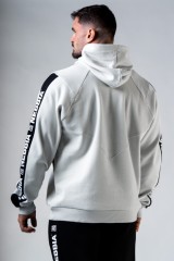 Худи мужская Nebbia Training Hoodie HERO Light Grey 300