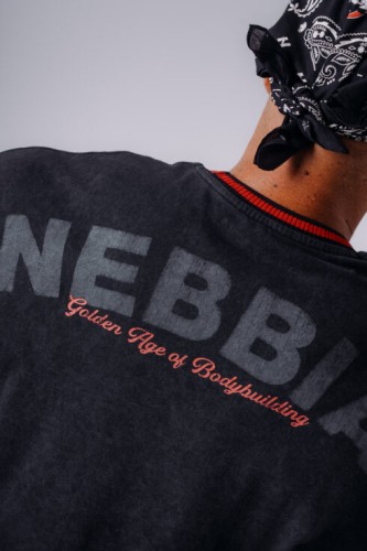 Безрукавка NEBBIA x Olympia Muscle Cover Tank Top Black 947