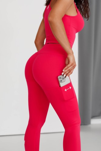 Майка Sporty Slim Fit Crop Tank Top 422 Pink