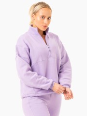 Толстовка Sideline Half Zip Jumper - Lilac