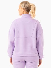 Толстовка Sideline Half Zip Jumper - Lilac