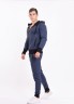 Спортивная кофта NEBBIA  AW Blue 109