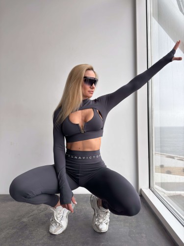 Легінси Legging Fitzona Paint Grafit 14893