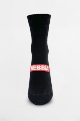 Носки NEBBIA “EXTRA MILE” crew socks Black 103
