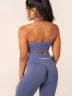 Топ Ryderwear Lift Rib Seamless Halter Sports Bra - Denim Blue