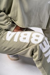 Штаны Nebbia Loose-Fit Baggy Pants BOYFRIEND STYLE Light Green 432