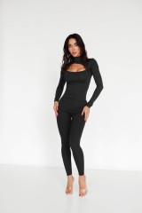 Комбинезон Fitzona Jumpsuit Fitness Black MACFTZ5478