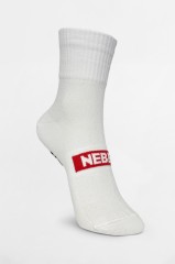 Носки NEBBIA “EXTRA MILE” crew socks White 103