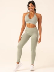 Топ Ryderwear Lift Rib Seamless Halter Sports Bra - Sage