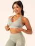 Топ Ryderwear Lift Rib Seamless Halter Sports Bra - Sage