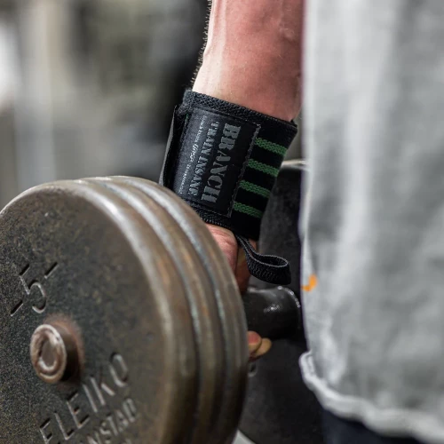 Кистевые бинты (напульсники) GASP BRANCH 18" Wrist Wrap Black 230123 - One size (45cm x 8cm)