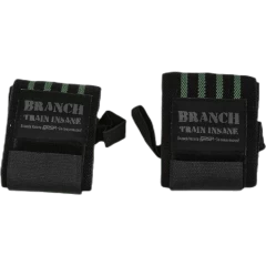 Кистевые бинты (напульсники) GASP BRANCH 18" Wrist Wrap Black 230123 - One size (45cm x 8cm)