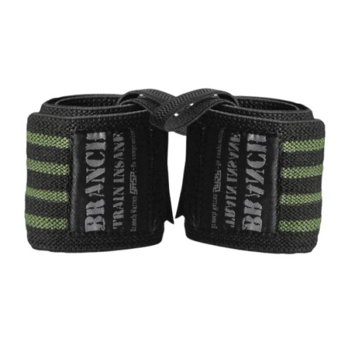 Кистевые бинты (напульсники) GASP BRANCH 18" Wrist Wrap Black 230123 - One size (45cm x 8cm)