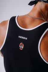 Майка NEBBIA x Olympia Muscle Back Stringer Black 948