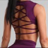 Жіночий топ компресійний спортивний Fitzona Top Classic bordeaux