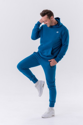 Штани Slim sweatpants with zip pockets “Re-gain” 320 Blue