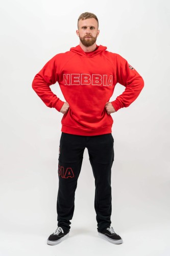 Худі Nebbia Long Pullover Hoodie LEGACY Red 704