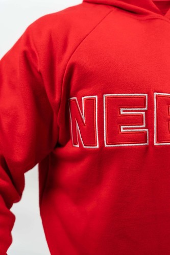 Худі Nebbia Long Pullover Hoodie LEGACY Red 704