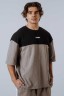 Футболка Nebbia Oversized Tee POWER Light Brown ASH 898