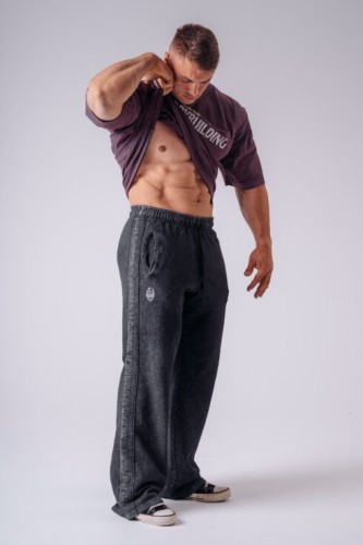 Штани NEBBIA x Olympia Relaxed Sweatpants Black 949