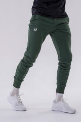Штаны Slim sweatpants with side pockets “Reset” 321 Dark Green