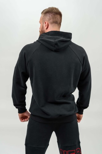 Худи Nebbia Long Pullover Hoodie LEGACY Black 704