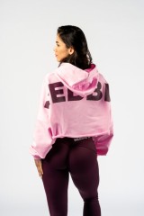 Худи Nebbia Oversized Hoodie OWN YOUR POWER Pink 433