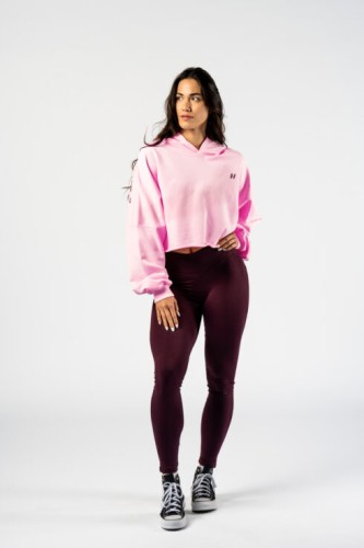 Худі Nebbia Oversized Hoodie OWN YOUR POWER Pink 433