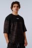 Футболка Nebbia Oversized Tee POWER Dark Brown Camo 898