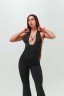Комбінезон розкльошений Fitzona Black Flared Jumpsuit 4279776B