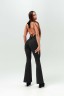 Комбінезон розкльошений Fitzona Black Flared Jumpsuit 4279776B