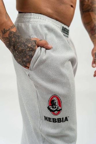 Штани Nebbia Oversized Sweatpants SIGNATURE Light Grey 702