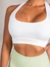 Топ Ryderwear NRG Seamless Scoop Neck Sports Bra - White