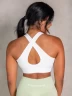 Топ Ryderwear NRG Seamless Scoop Neck Sports Bra - White